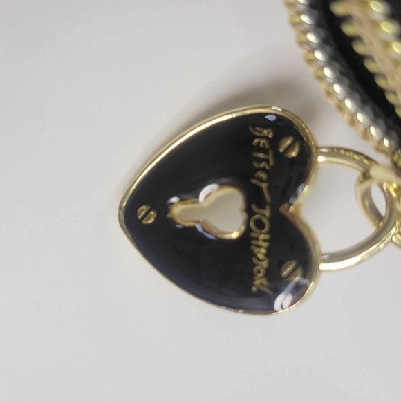 Betsey Johnson wrist clutch bag purse Large - Picture 6 of 8